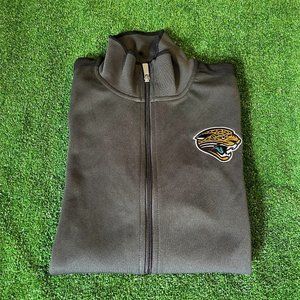 Nike Men's NFL OnField Apparel Jacksonville Jaguars Zipper Grey Jacket Size L NE